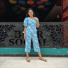 Blue Blossom cord set