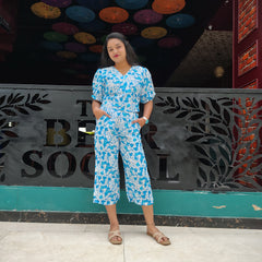 Blue Blossom cord set