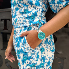 Blue Blossom cord set