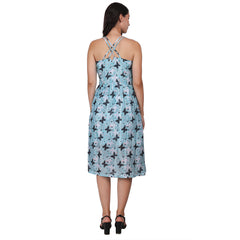 BUTTER FLY KNEE DRESS