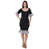 black body con dress