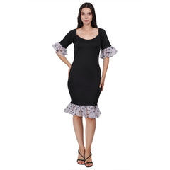 black body con dress