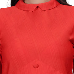 TRENDY RED CROP TOP OMNI