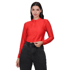 TRENDY RED CROP TOP OMNI