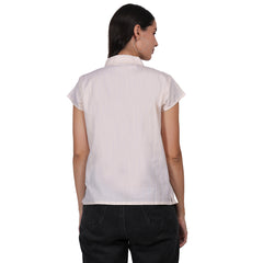 CREAM SHIRT SHORT SLEVEES OMNI