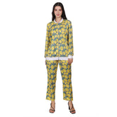 LEMON PRINTED CO-ORD SET