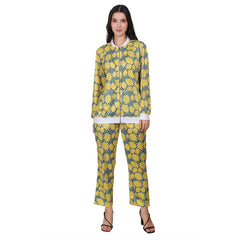 LEMON PRINTED CO-ORD SET