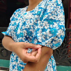 Blue Blossom cord set