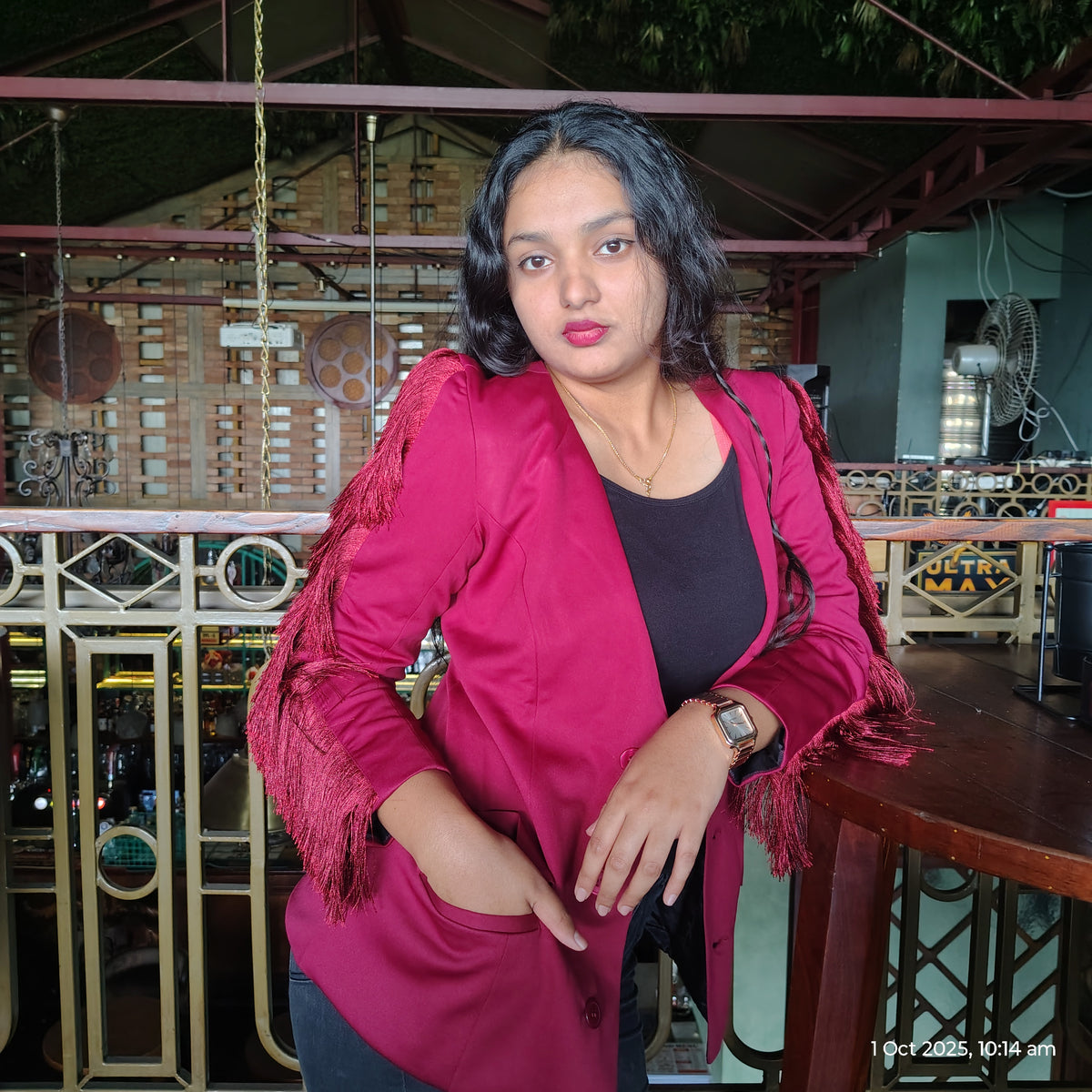 FASHION RED BLAZER WOMEN OMNI