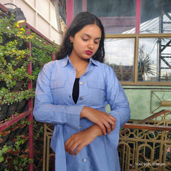 jeans dress cotton