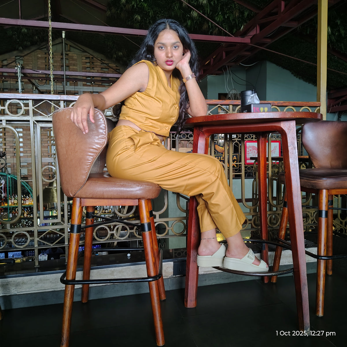 MUSTARD YELLOW CO-ORD SET