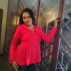 HOTEST RED WEATERN TOP OMNI