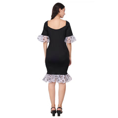 black body con dress